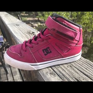 Kid’s size 13 Pink DC Hightops